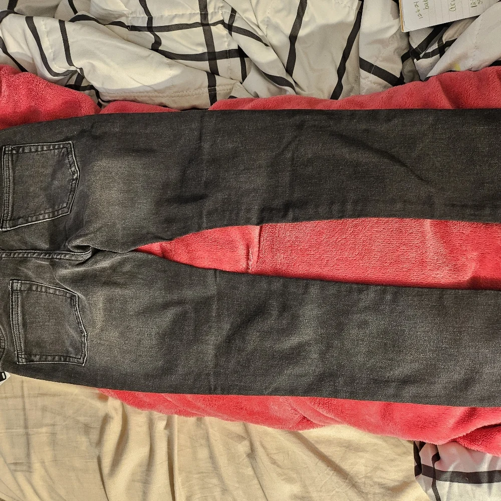 Gap Kids Skinny Stretch Black Jeans Boys Size 7‎ Regular NWT